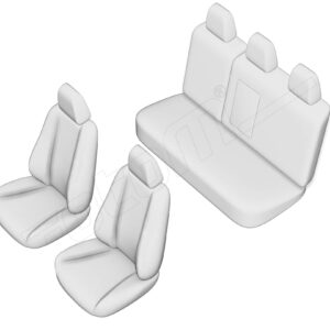 Stoelhoezen Opel Astra 1998-2009, set van 5