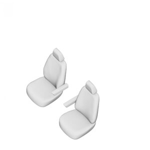 Stoelhoezen Opel Vivaro 2014-2019, set van 2