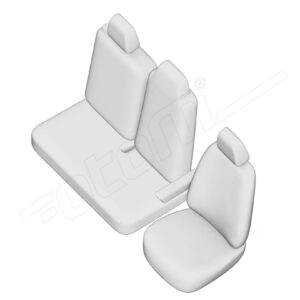 Stoelhoezen Opel Vivaro 2014-2019, set van 3