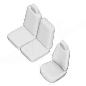 Stoelhoezen Opel Combo 2019-heden, set van 3