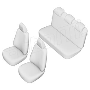 Stoelhoezen Peugeot 208 2012-2019, set van 5