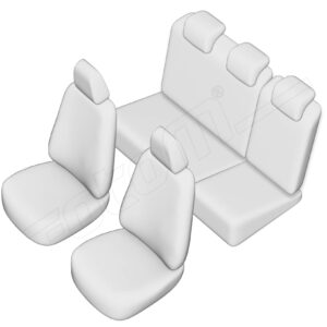 Stoelhoezen Peugeot Partner 2002-2008, set van 5