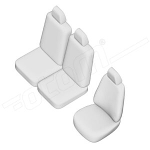 Stoelhoezen Peugeot Partner Tepee 2008-2018, set van 3