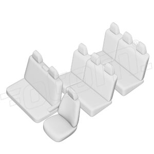 Stoelhoezen Peugeot Expert 2016-heden, set van 9