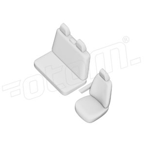 Stoelhoezen Peugeot Boxer 2020-heden, set van 3