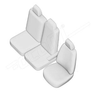 Stoelhoezen Renault Master 2011-2019, set van 3