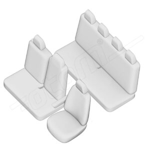 Stoelhoezen Renault Master 2011-2019, set van 7
