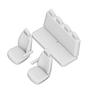 Stoelhoezen Renault Master 2011-2019, set van 6