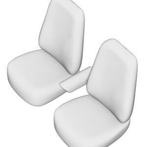 Stoelhoezen Renault Premium 2000-2014, set van 2