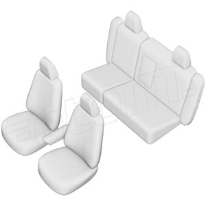 Stoelhoezen Renault Safrane 1993-2001, set van 5