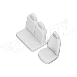 Stoelhoezen Renault Master 2020-heden, set van 3