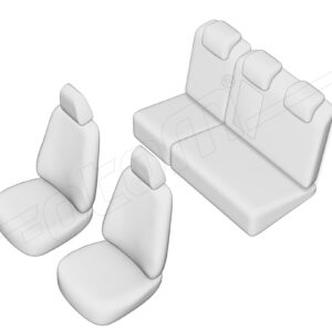 Stoelhoezen Renault Austral 2023-heden, set van 5