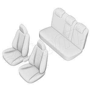 Stoelhoezen Seat Ateca 2016-heden, set van 5