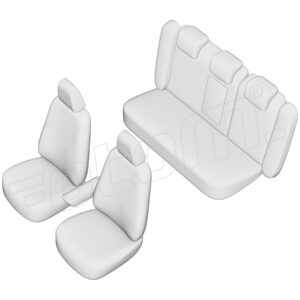 Stoelhoezen Seat Exeo 2008-2013, set van 5
