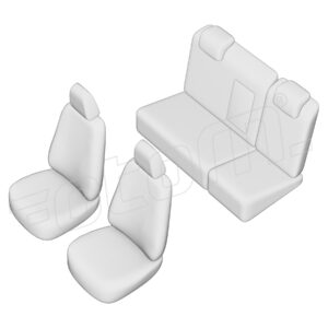 Stoelhoezen Skoda Octavia 2000-2005, set van 5