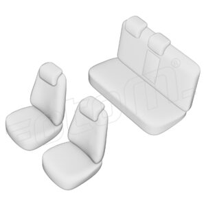 Stoelhoezen SsangYong Actyon 2005-2013, set van 5