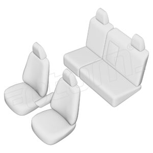 Stoelhoezen SsangYong Rexton 2003-2017, set van 5
