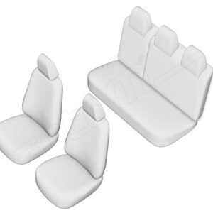 Stoelhoezen Suzuki Vitara 2000-2005, set van 5