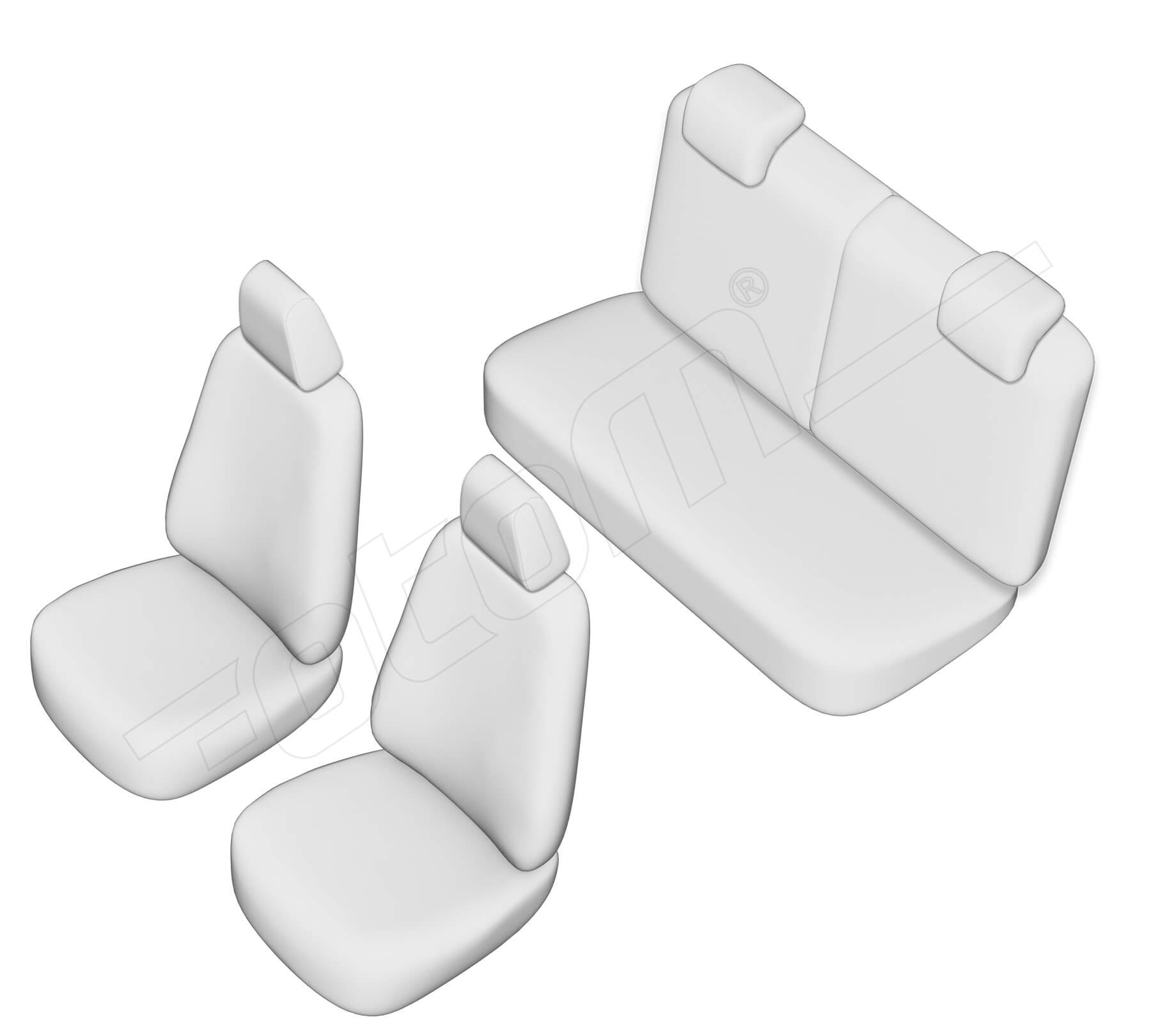 Stoelhoezen Suzuki Jimny 2006-2018, set van 5