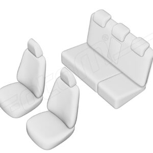 Stoelhoezen Suzuki Across 2021-heden, set van 5