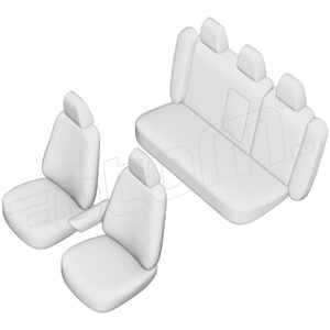 Stoelhoezen Toyota Avensis 2003-2009, set van 5