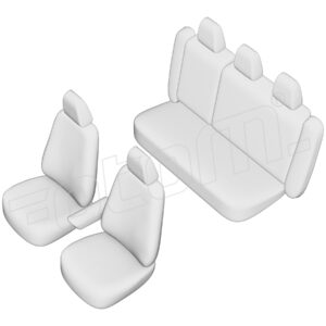 Stoelhoezen Toyota Corolla 2002-2007, set van 5