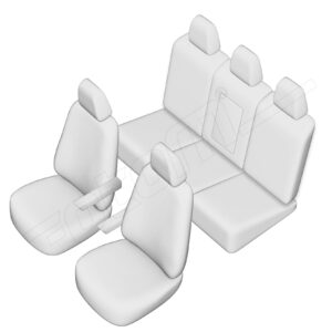 Stoelhoezen Toyota Verso 2010-2019, set van 5