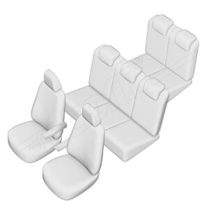 Stoelhoezen Toyota Verso 2010-2019, set van 7