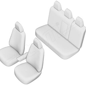 Stoelhoezen Toyota Corolla 2013-2018, set van 5