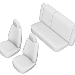 Stoelhoezen Toyota Corolla 1991-1999, set van 5