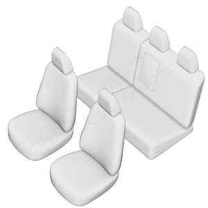 Stoelhoezen Toyota Land Cruiser 2003-2009, set van 5