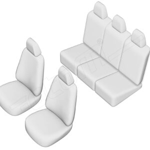 Stoelhoezen Volkswagen Sharan 1995-2000, set van 5