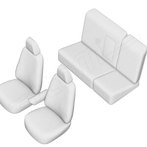 Stoelhoezen Volkswagen Golf 1998-2006, set van 5