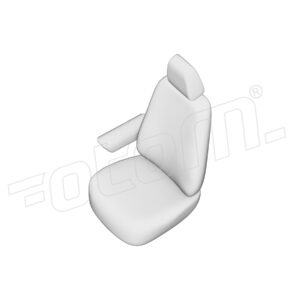 Stoelhoezen Volkswagen Caddy 2004-2015, set van 5