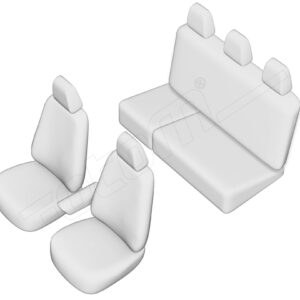 Stoelhoezen Volkswagen Amarok 2011-heden, set van 5