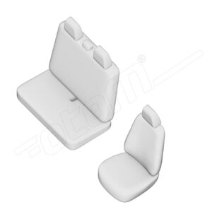 Stoelhoezen Volkswagen Volt 1998-2006, set van 3