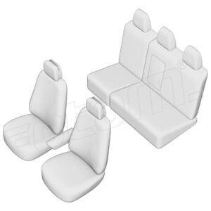 Stoelhoezen Volkswagen Tiguan 2016-2022, set van 5