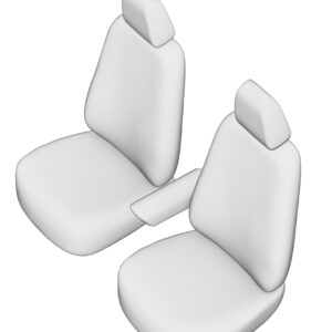 Stoelhoezen Volkswagen Caddy 2015-2020, set van 2