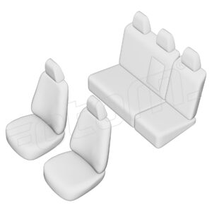 Stoelhoezen Volkswagen Touareg 2002-2010, set van 5