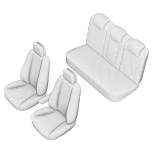 Stoelhoezen Volkswagen Passat 2015-2022, set van 5