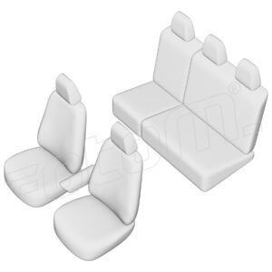 Stoelhoezen Volkswagen Caddy 2020-heden, set van 5