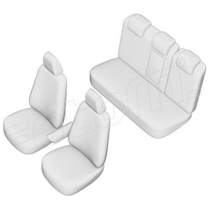 Stoelhoezen Volkswagen Golf 2021-heden, set van 5