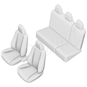 Stoelhoezen Volkswagen Golf 1998-2006, set van 5