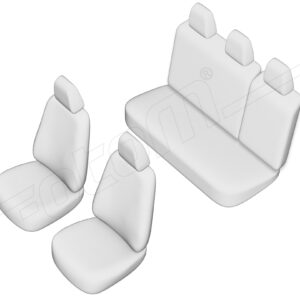 Stoelhoezen Volkswagen ID.3 2020-heden, set van 5
