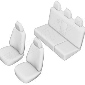 Stoelhoezen Volkswagen ID.4 2021-heden, set van 5