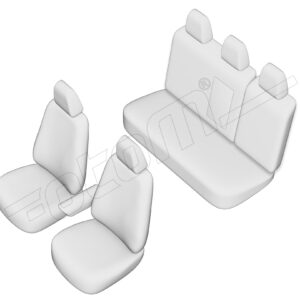 Stoelhoezen Volvo V40 2012-2019, set van 5