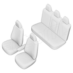 Stoelhoezen Volvo XC60 2008-2017, set van 5
