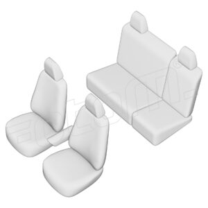 Stoelhoezen Jeep Grand Cherokee 1998-2004, set van 5