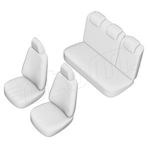 Stoelhoezen Smart Forfour 2004-2014, set van 5