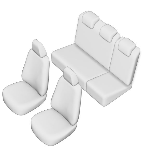 Stoelhoezen Alfa Romeo 147 2001-2009, set van 5